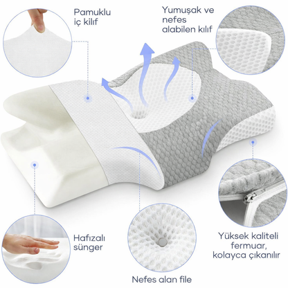 RelaxRise Ergonomik Yastık