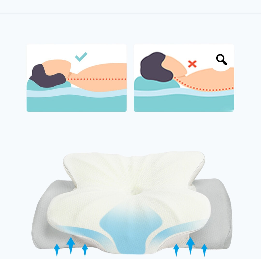 RelaxRise Ergonomik Boyun Destek Yastığı